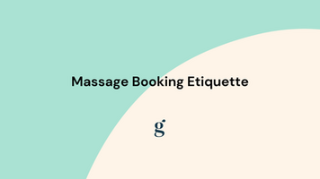 When it comes to gay massage, what is good booking etiquette?